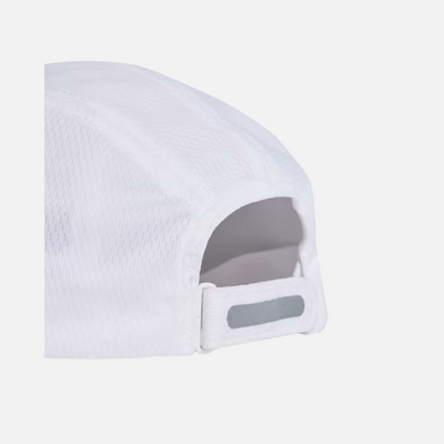 Adidas Aeroready 4 Panel Mesh Adult Running Cap -White/Reflective Silver