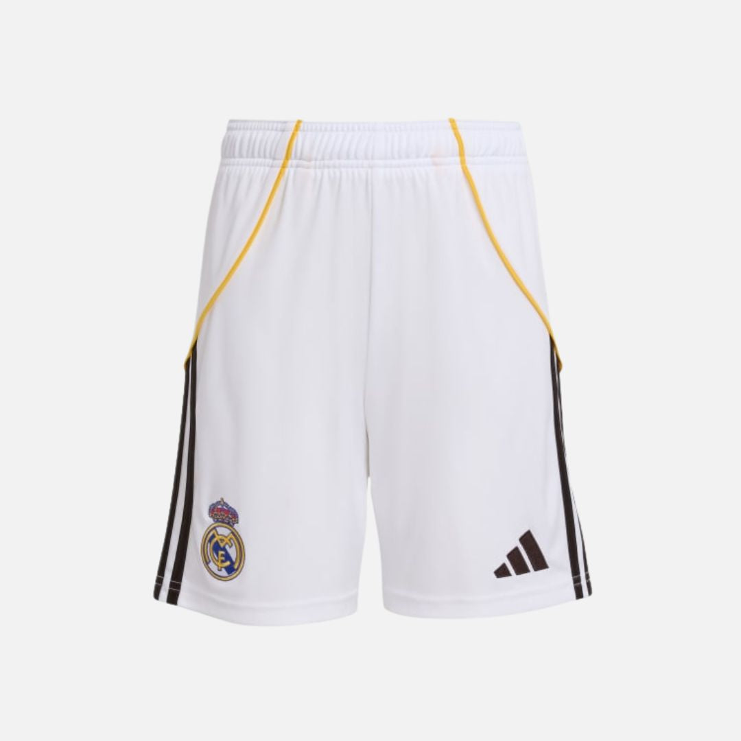 Adidas Real Madrid 25/26 Home Shorts Kids white
