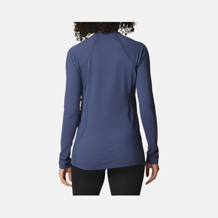 Columbia Omni-Heat Reflective Midweight Stretch Long Sleeve Thermal Women's Top -Navy