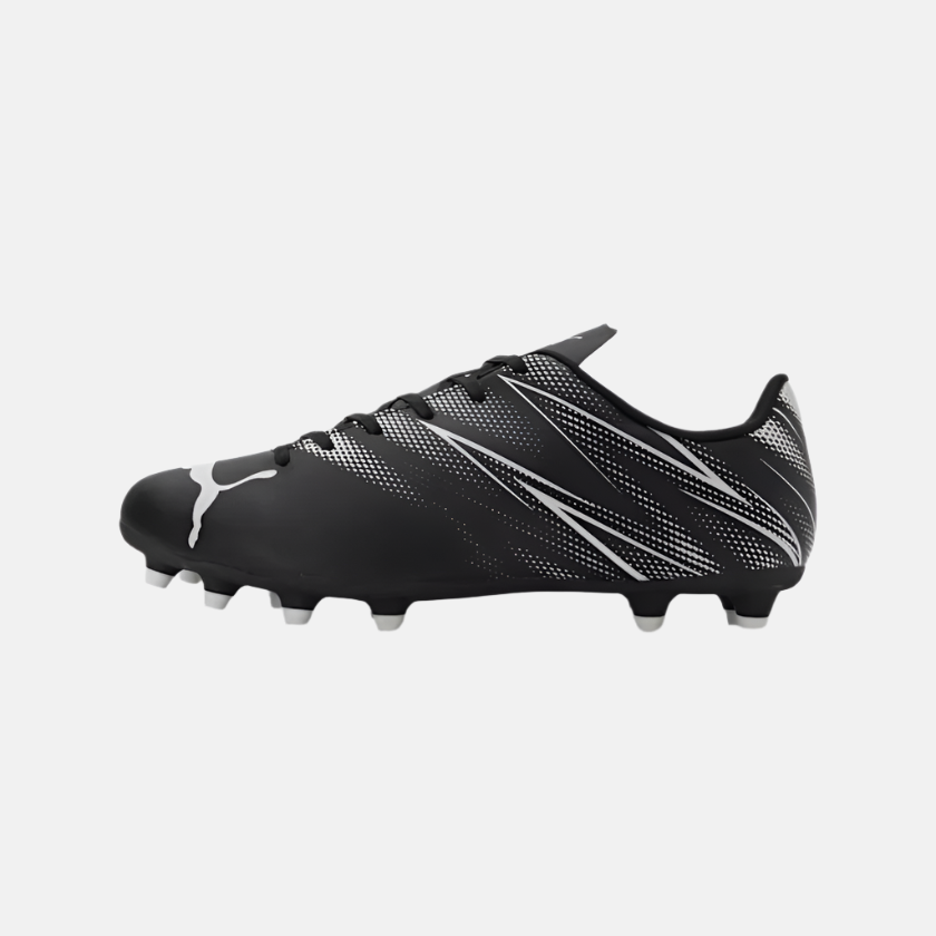 Puma Attacanto FG/AG Men's Football Shoes -Black/Silver Mist