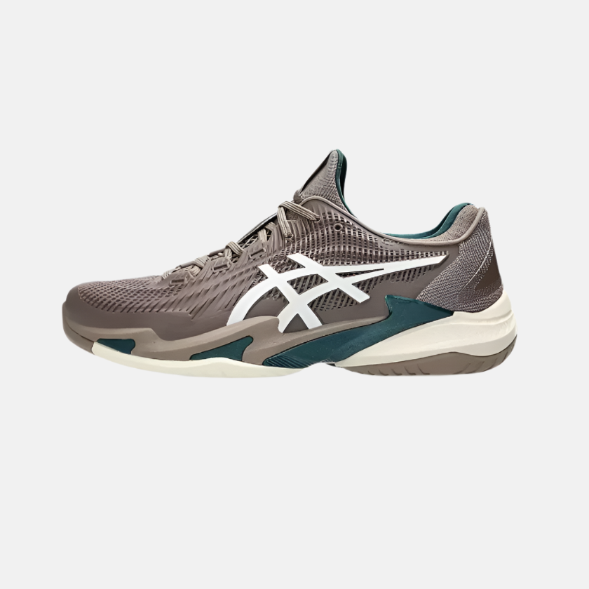 Asics Court FF 3 Men's Tennis Shoes -Taupe Grey/White