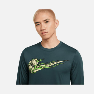 Nike Men's Dri-FIT Long-Sleeve Basketball T-Shirt