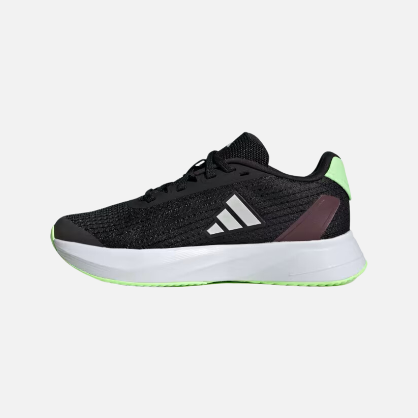 Adidas Duramo SL Kids Unisex Shoes (4-7 year)-Core Black/Zero Metalic/Green Spark