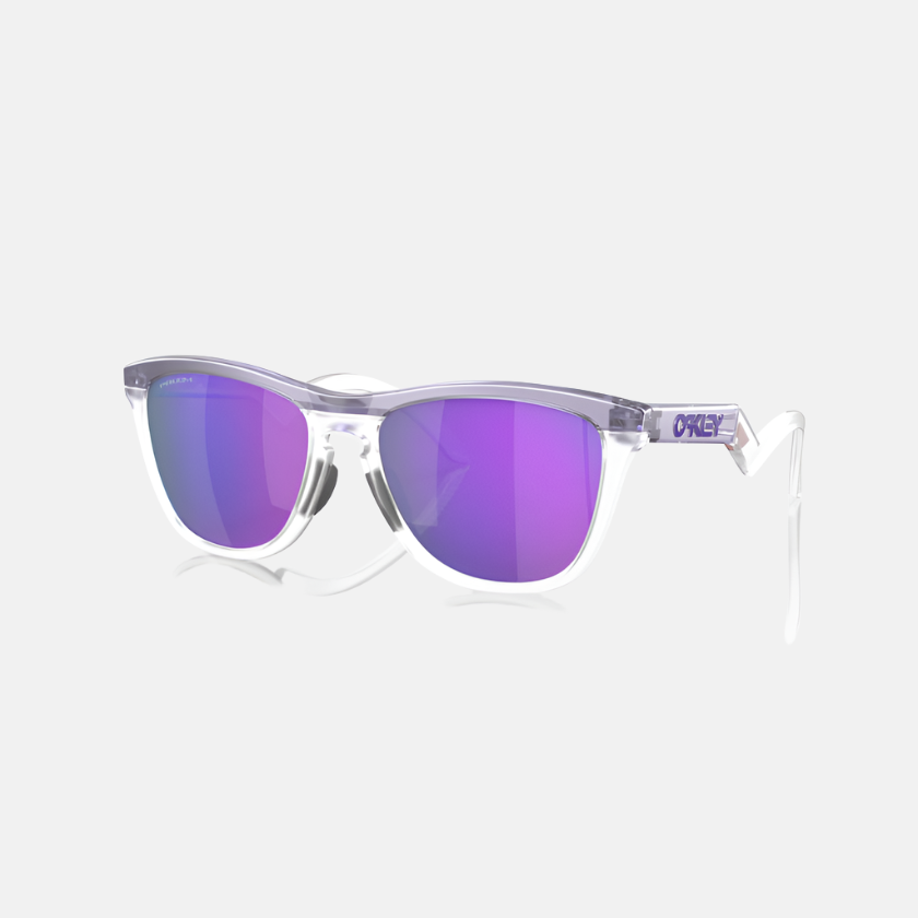 Oakley Frogskins Hybrid Sunglasses Matte trans Lilac Prizm Violet