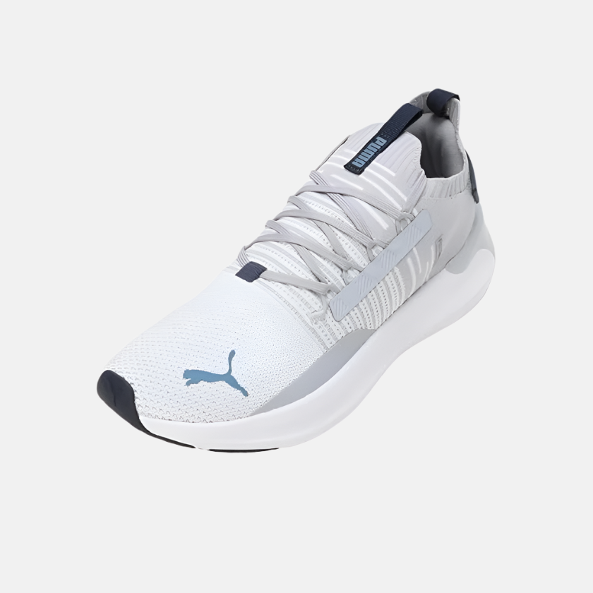 Puma Softride Symmetry Fuzion Men's Running Shoes -Blue Horizon/Grey Fog