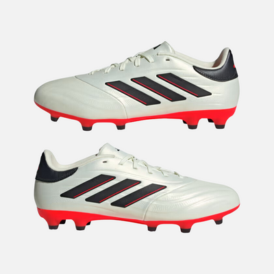 Adidas Copa Pure 2 League Unisex Football Shoes -Ivory/Core Black/Solar Red