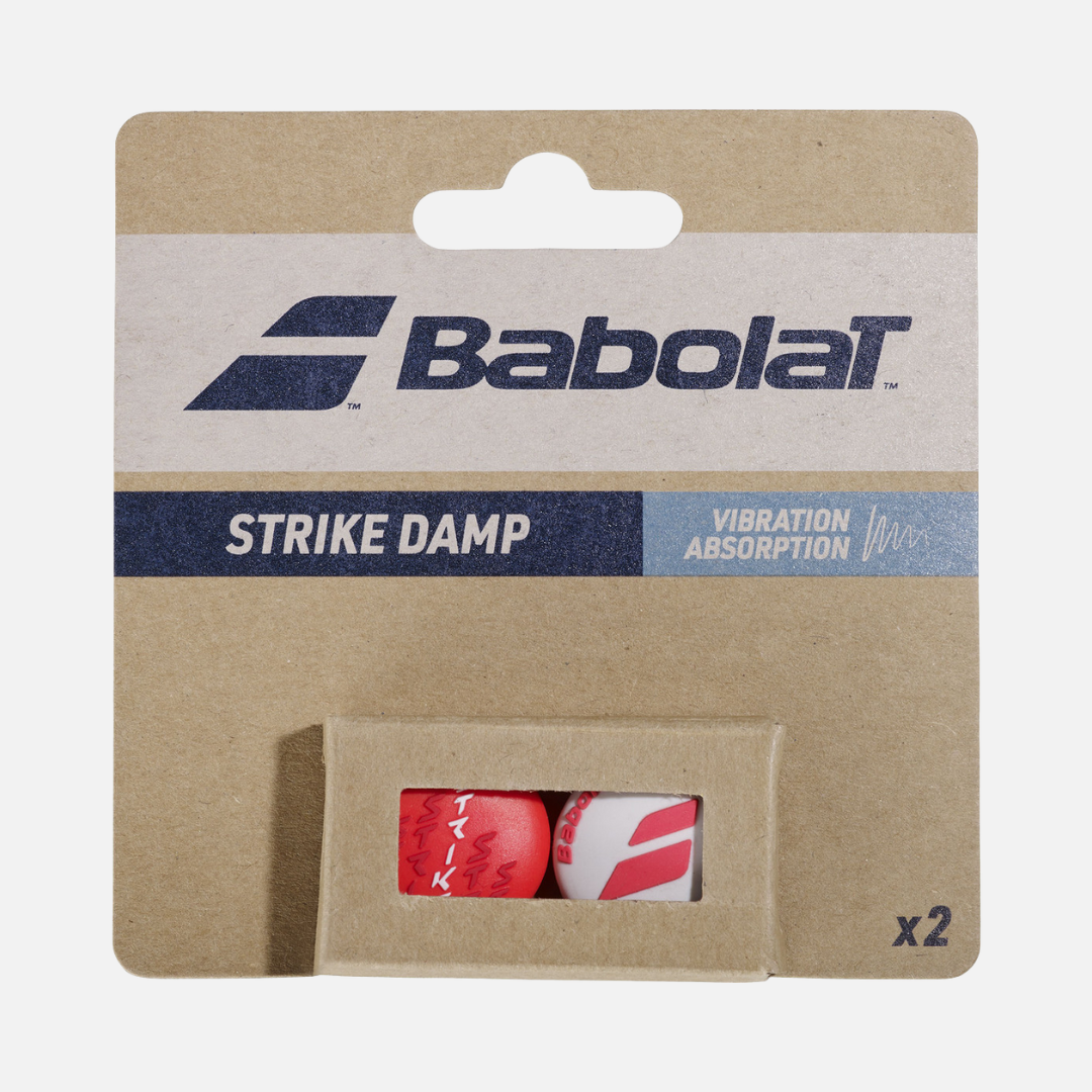 BABOLAT  STRIKE DAMP X2 RED/WHITE DAMPNER