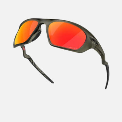 Oakley Lateralis Sunglasses - Matte Olive Ink/Prizm Ruby
