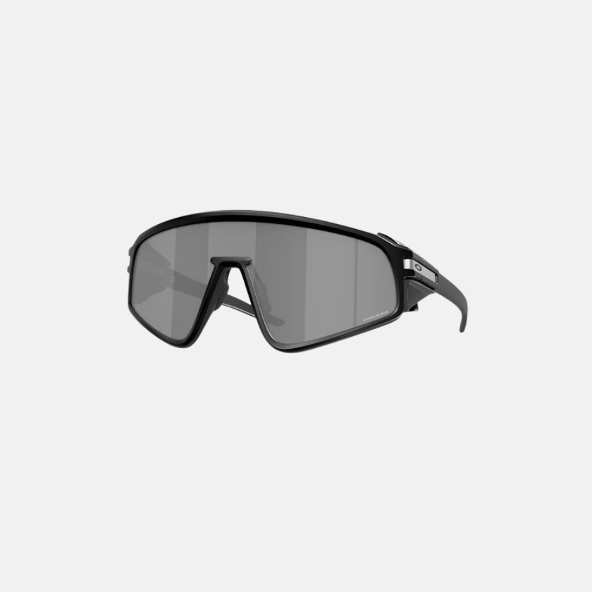 Oakley Latch Panel – Matte Black Shield with Prizm Black Lenses
