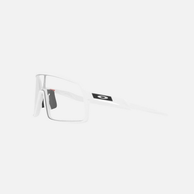 Oakley Sutro Unisex Sunglasses -Matte White/Clear Photochromic