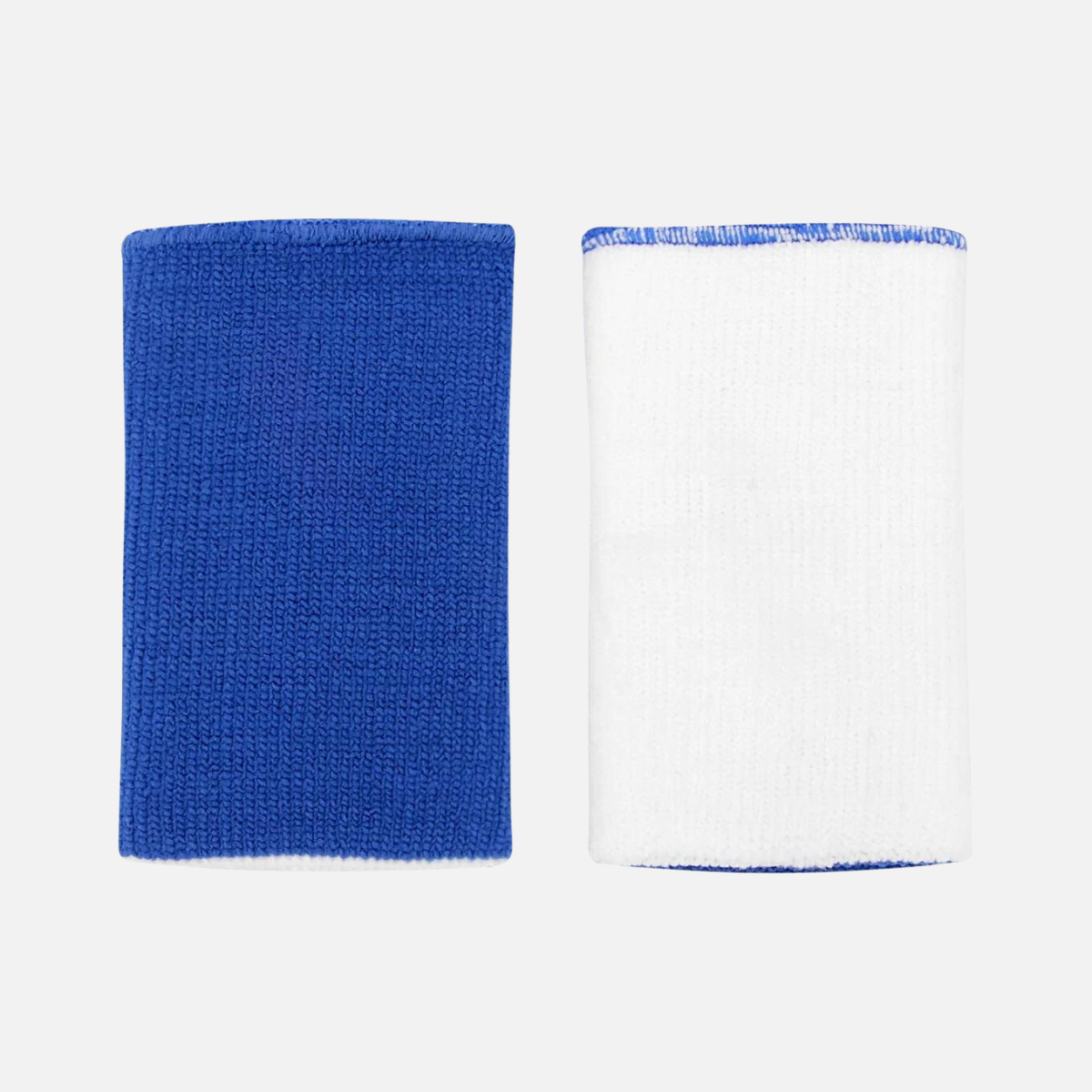 Nike Dri-fit Home & Away Doublewide Double Face Wrist band -White/Royal Blue