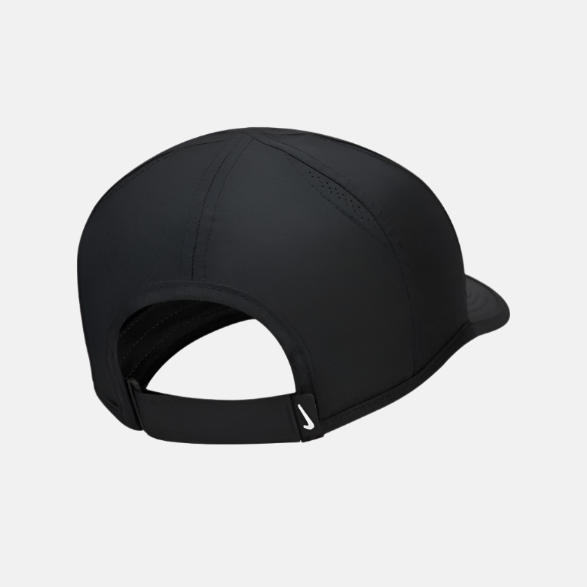 Nike Dri-FIT Club Kid's Unstructured Metal Swoosh Cap -Black