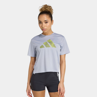 Adidas Adi365 Running Essentials Brand Love womens Tee - grey