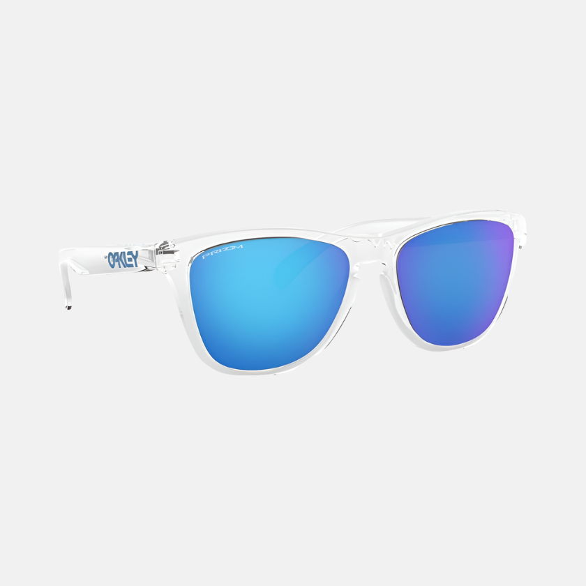 Oakley Frogskins Crystal Clear/Prizm Sapphire Lenses