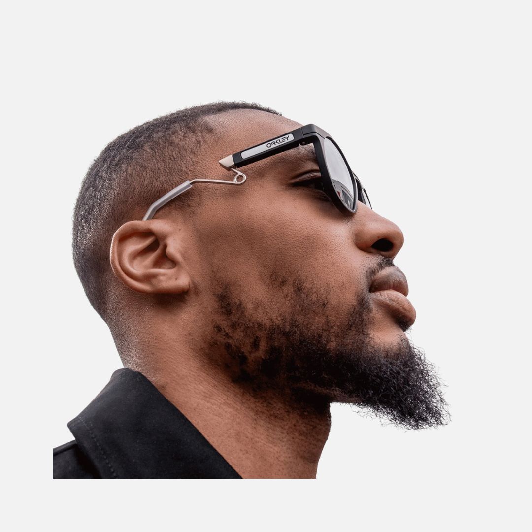 Oakley HSTN Metal Prizm Black Lenses, Matte Black Frame