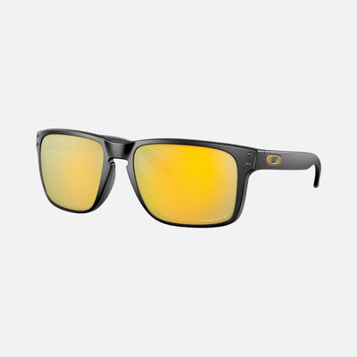Oakley Holbrook XL Sunglasses Matte Black/Prizm 24K Polarised Lenses