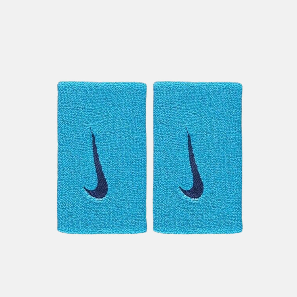 Nike Premier Doublewide Wristband – Laser blue (2-Pack)