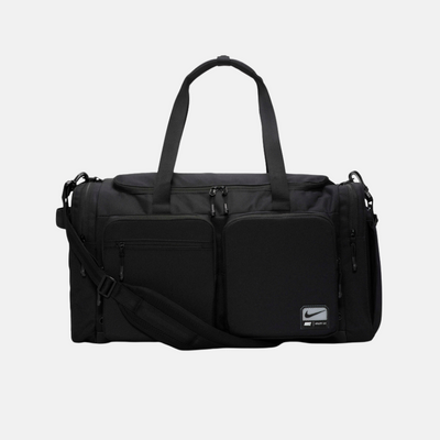 Nike Utility Power 2.0 Duffel Bag 51L – Black/White & Desert Khaki