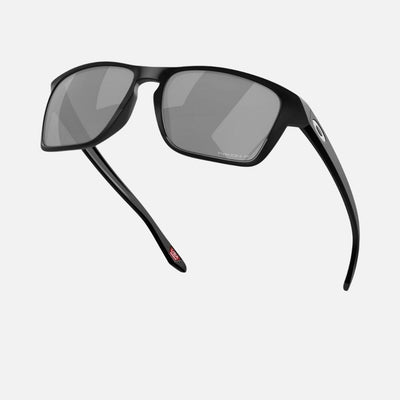 Oakley Sylas Sunglasses Matte Black/Prizm Black Polarised Lenses 60 Eye Size
