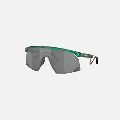 Oakley BXTR Prizm Black Lenses - Transparent Viridian Frame
