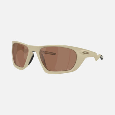 Oakley Lateralis Sunglasses Matte Sand/Prizm Tungsten Iridium Polarised Lenses