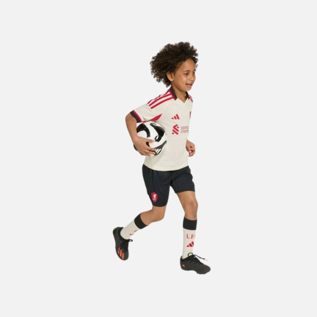 Adidas Kids Liverpool FC 25/26 Away Mini Kit Kids