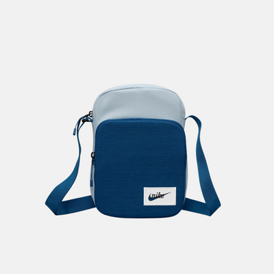 Nike Heritage Crossbody Bag 4L – Light Harmony Blue/Court Blue