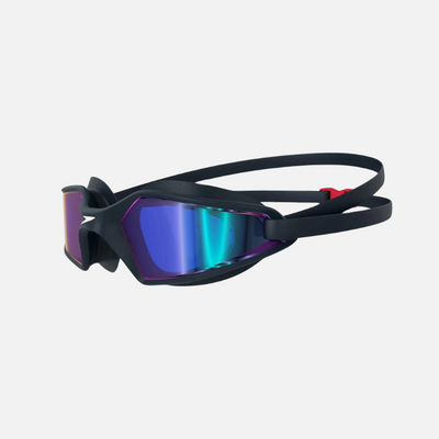 Speedo Hydropulse Mirror Goggle -Grey/Silver/Navy-Oxid grey/Blue
