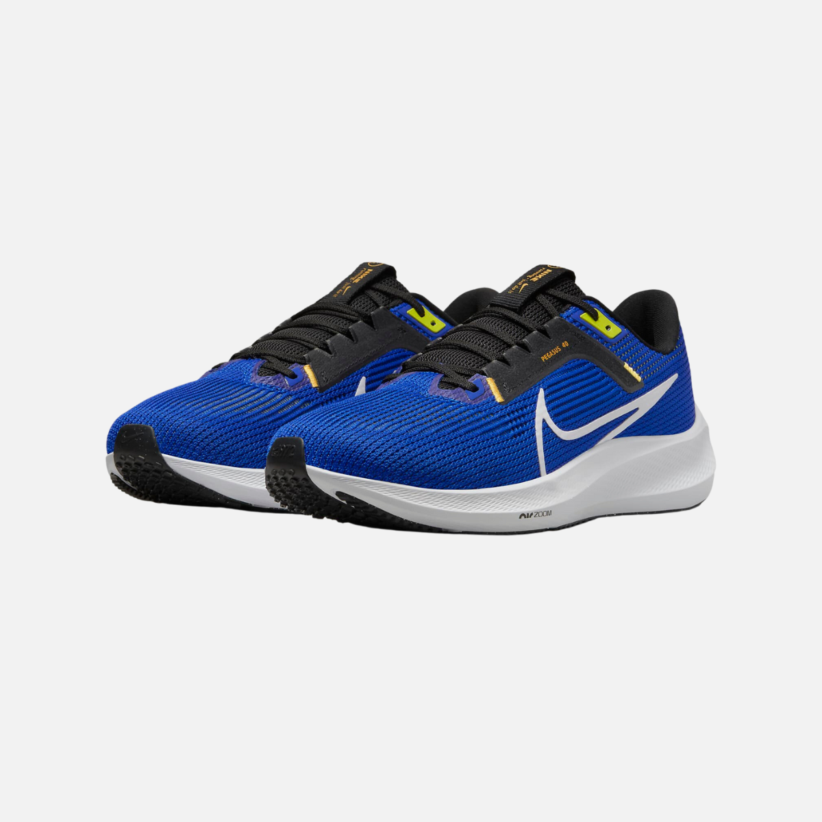 Nike Pegasus 40 Men's Road Running Shoes -Racer Blue/Black/Sundial/White