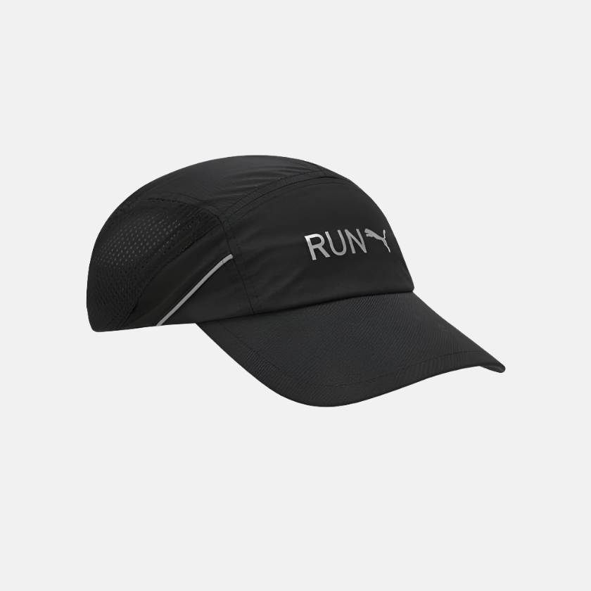 Puma Unisex's Running Cap -Black/White