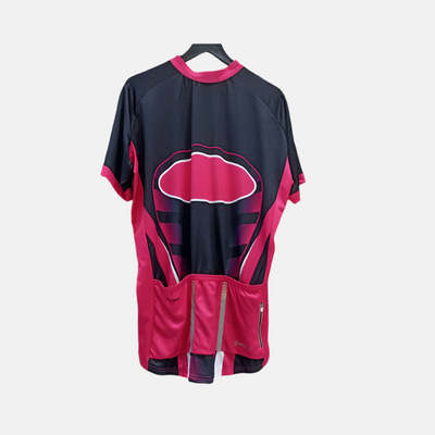 Triumph Peloton Men's Cycling Jersey -Pink/Black