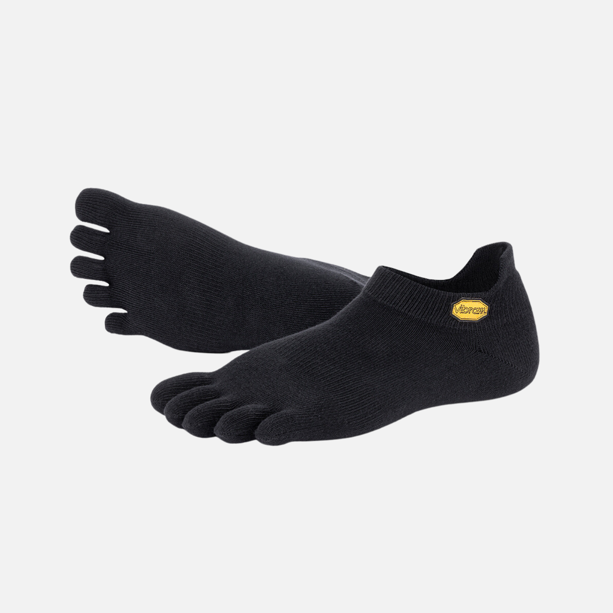 Vibram 5 Toe Sock No Show  -Black