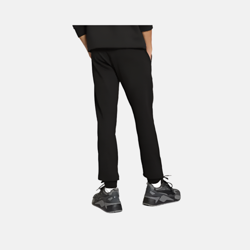 Puma Solid Men's Track Pants -Black