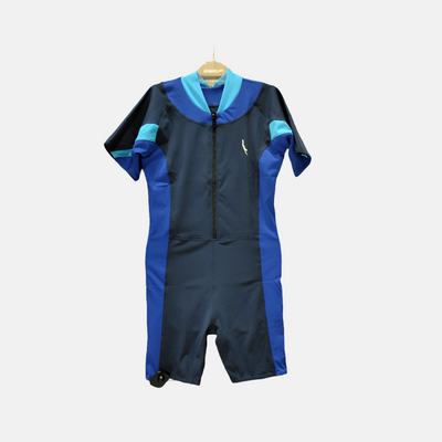 Dive Women's Swimming Costume -Navy/Blue