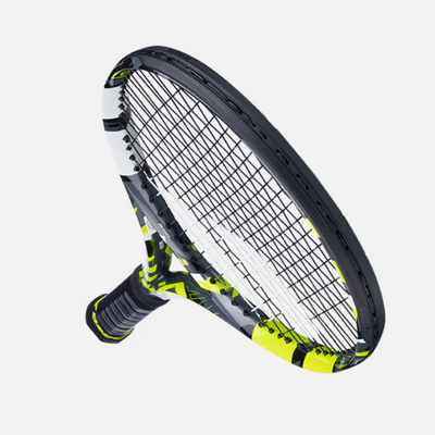 Babolat Pure Aero+Unstrung Tennis Racquet -Gray/Yellow/White