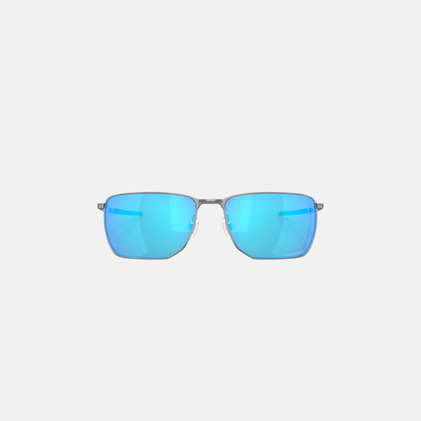 Oakley Ejector – Satin Chrome / Prizm Sapphire