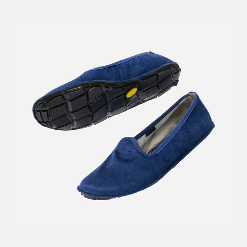 Vibram OneQ Slipon Velvet Women's Casual Shoes -Blue