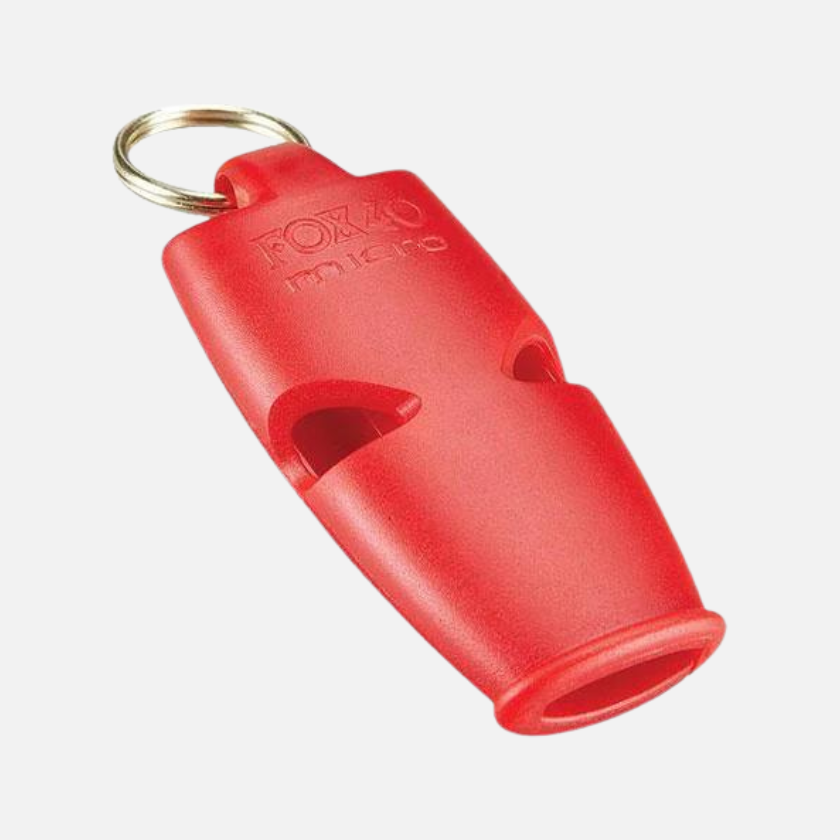 Fox 40 Micro Lanyard Whistle -Red