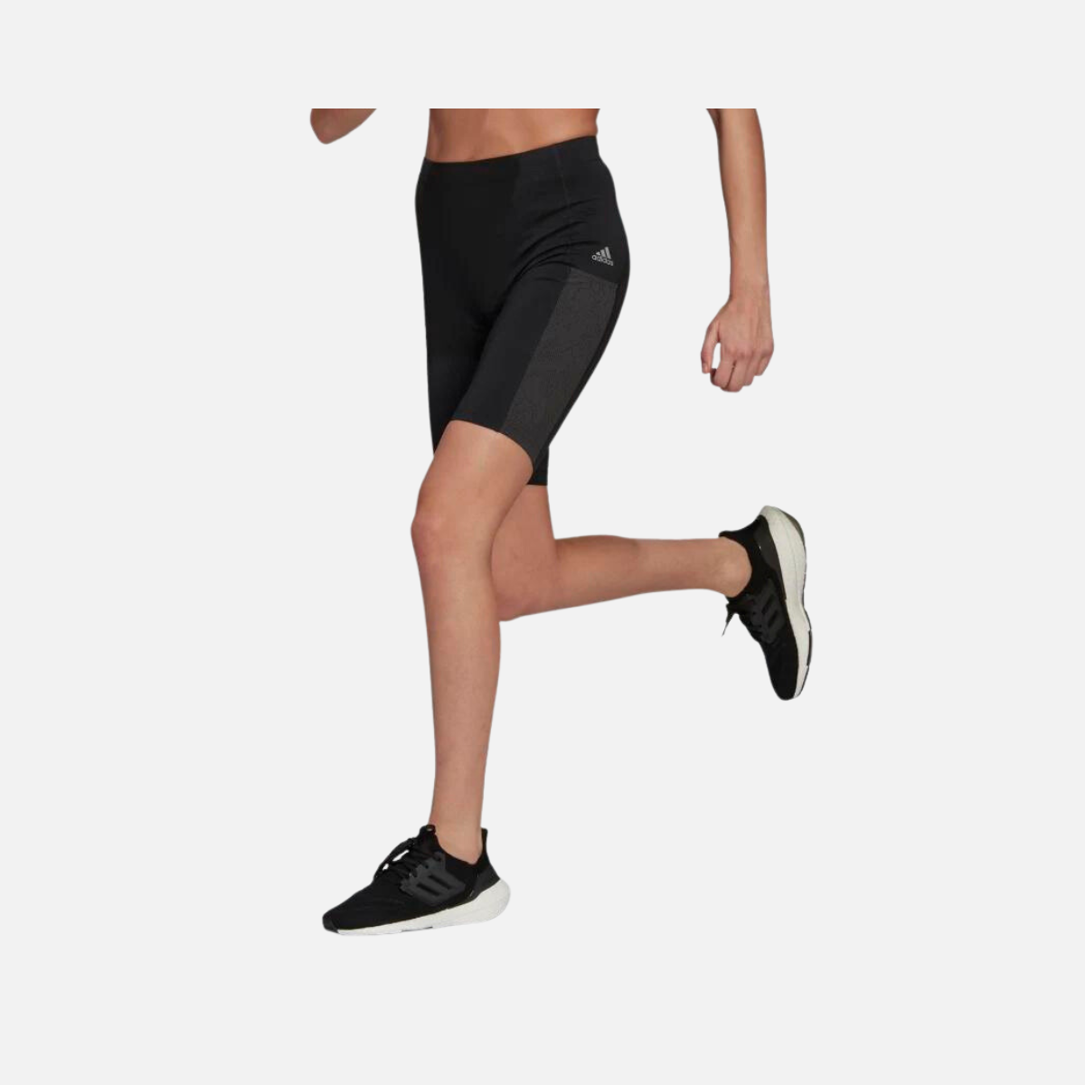 Adidas FastImpact Lace Women Running Short Tight -Black
