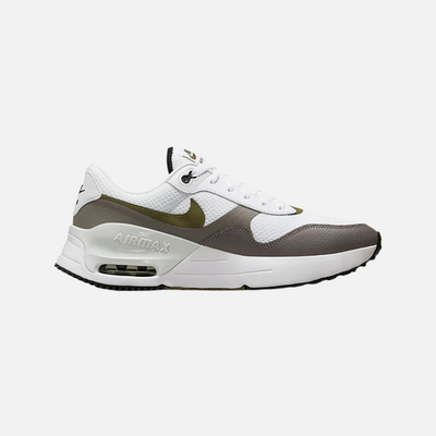 Nike Air Max SYSTM Men's Shoes -White/Black/Flat Pewter/Medium Olive