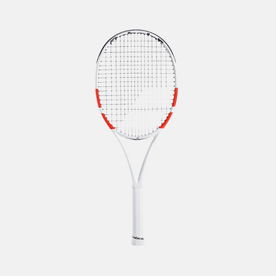 Babolat Pure Strike 100 Tennis Racquet Unstrung -White/Red/Black