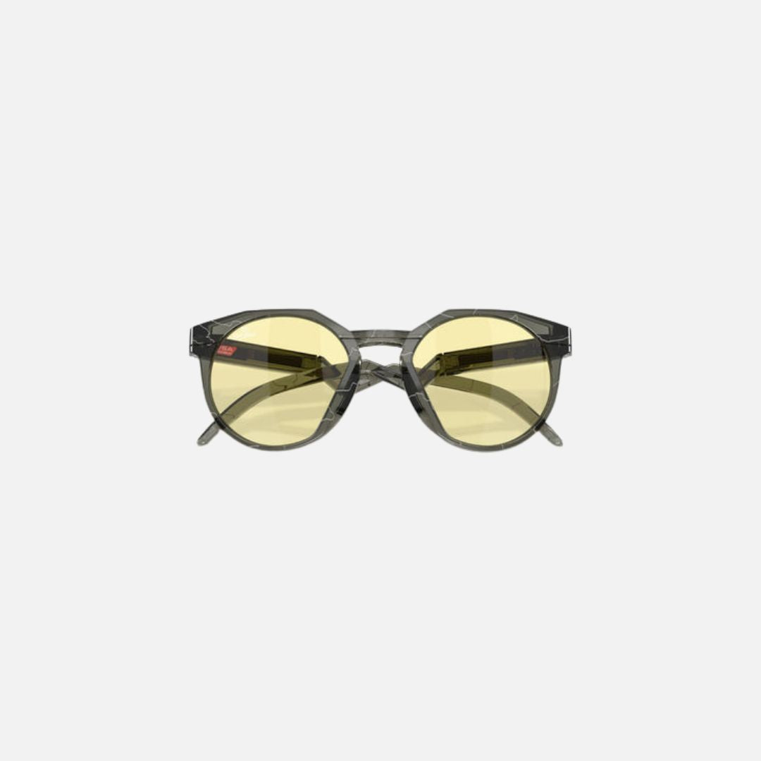 Oakley Men UV Protected Yellow Lens Round Sunglasses