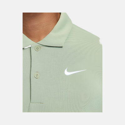 NikeCourt Dri-FIT Men's Tennis Polo T-shirt -Jade Horizon/White