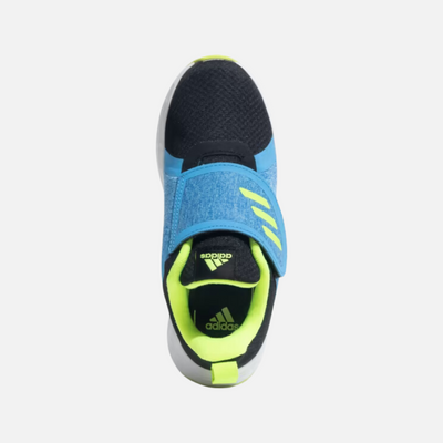 Adidas Credulo 2.0 Kids Unisex Shoes (4-16Year) -Black/Pulse Blue/Lucid Lemon