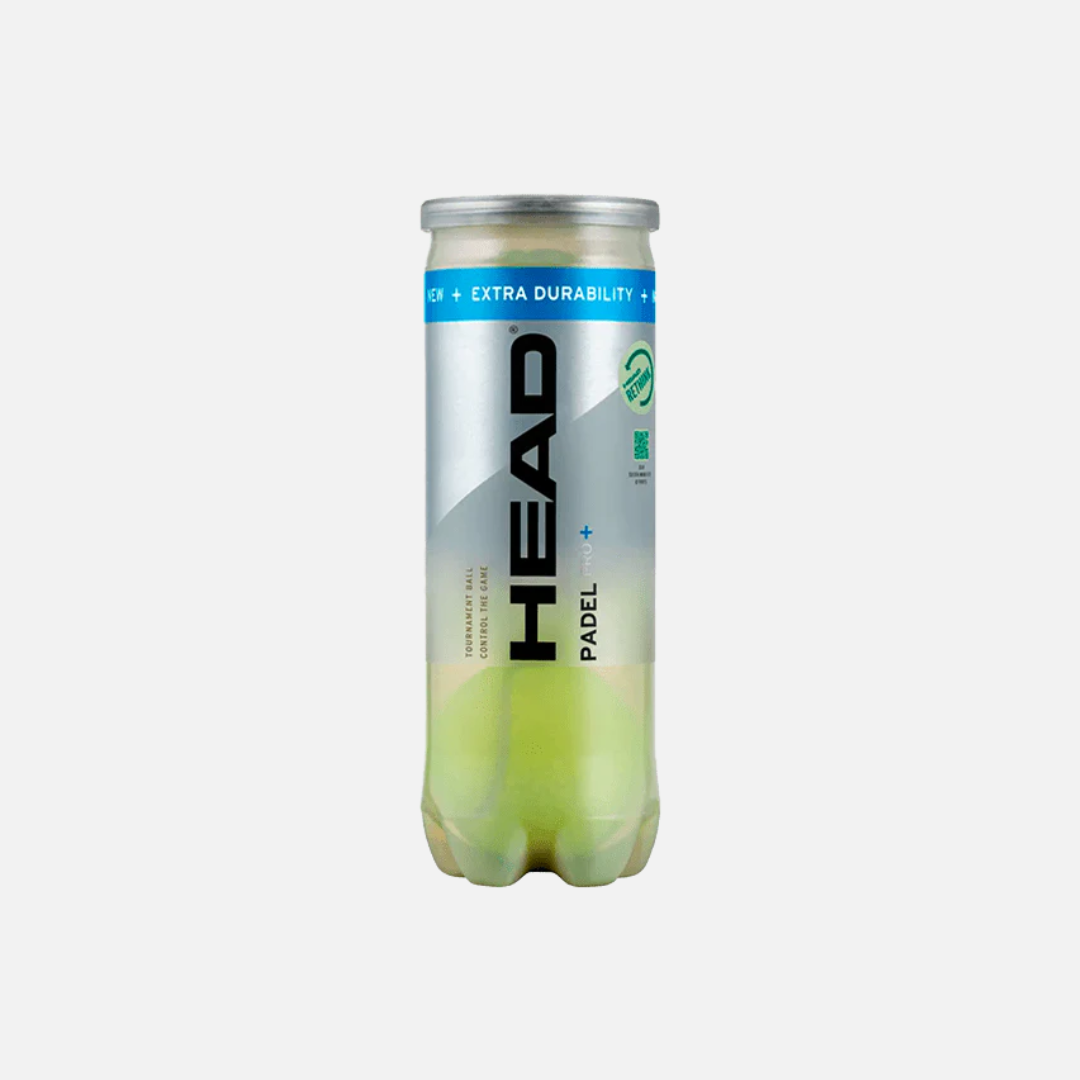 HEAD Padel Pro+ padel balls 3 pcs. yellow