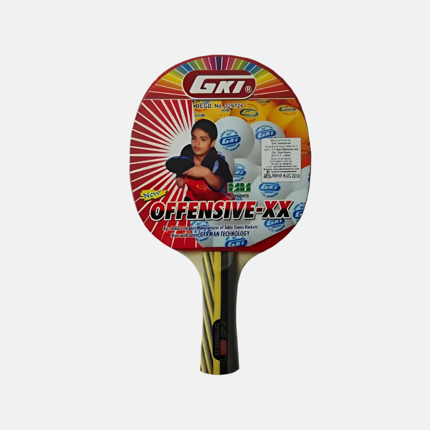 GKI Offensive XX Table Tennis Racquet