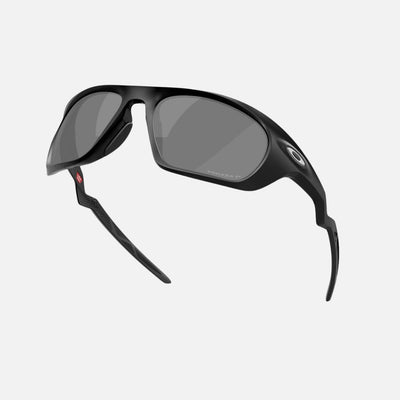 Oakley Lateralis Polarized Sunglasses - Matte Black/Prizm Black