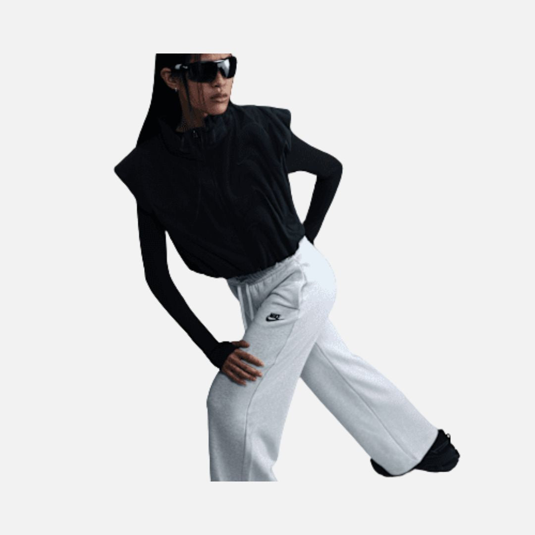 Nike Sportswear Club Fleece Women's Mid-Rise Wide-Leg Sweatpants