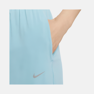 Nike Dri-FIT Fast Women's Mid-Rise 7/8 Running Trousers -Denim Turquoise