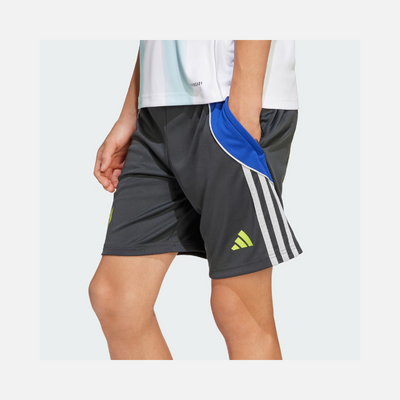 Adidas Messi Kids Unisex Shorts (5-16Year)-Carbon